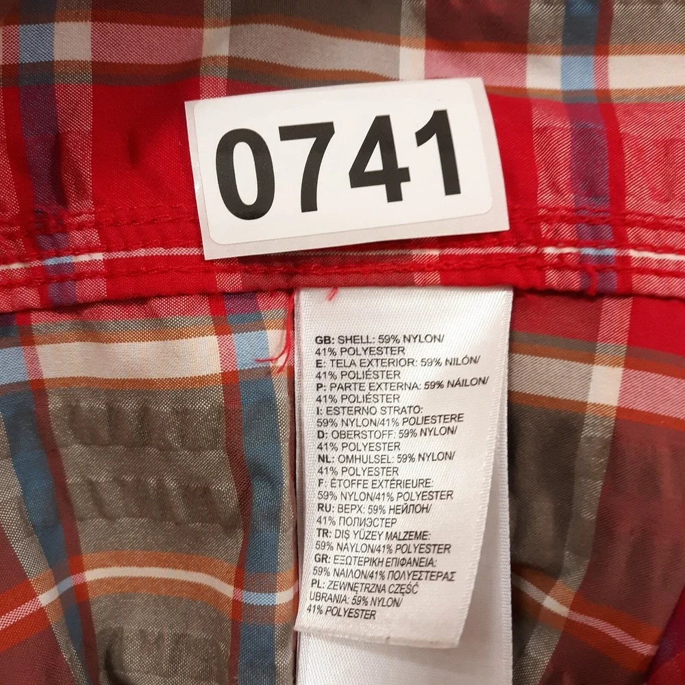 The North Face Shirt Mens Small Travel Outdoor Hiking Short Sleeve Plaid Nylon